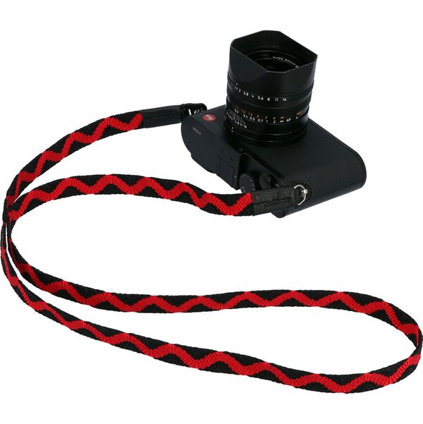 Artisan&Artist A&A ACAM-318 BKRE Kameragurt Seide extra lang schwarz/rot 