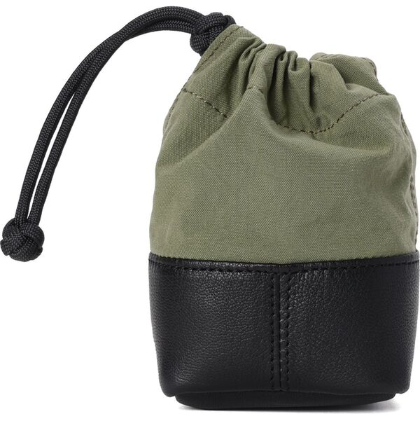 Artisan&Artist A&A ACAM-LP120 Objektivbeutel Leder/Stoff Größe S khaki 