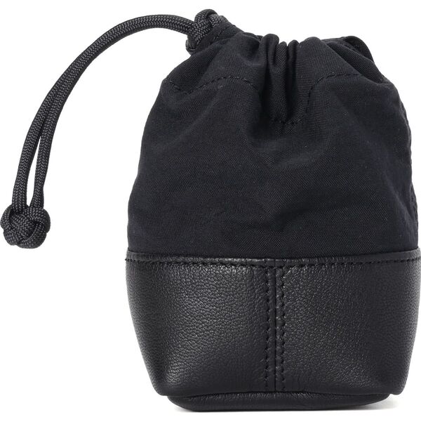 Artisan&Artist A&A ACAM-LP120 Objektivbeutel Leder/Stoff Größe S schwarz 