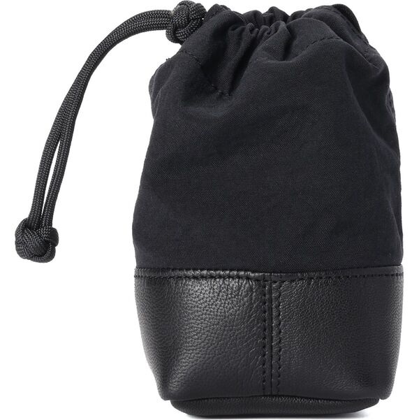 Artisan&Artist A&A ACAM-LP140 Objektivbeutel Leder/Stoff Größe M schwarz 