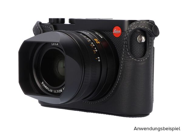 Artisan&Artist A&A LMB-Q123 Leder-Halfcase Leica Q  Schwarz