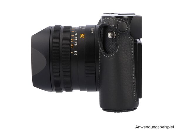 Artisan&Artist A&A LMB-Q123 Leder-Halfcase Leica Q  Schwarz