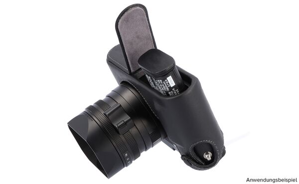 Artisan&Artist A&A LMB-Q123 Leder-Halfcase Leica Q  Schwarz