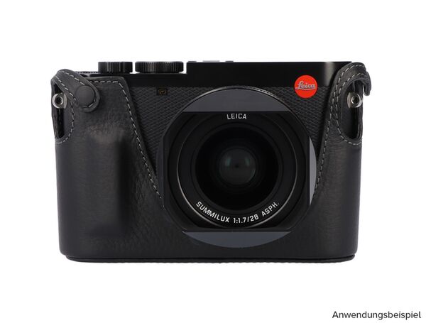 Artisan&Artist A&A LMB-Q123 Leder-Halfcase Leica Q  Schwarz