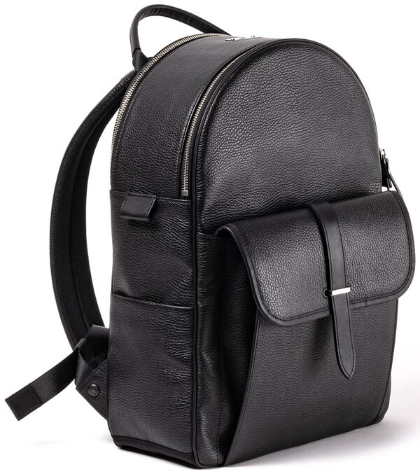 Artisan&Artist ACAM-EX0002  - Leder-Rucksack  schwarz