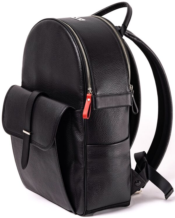Artisan&Artist ACAM-EX0002  - Leder-Rucksack  schwarz