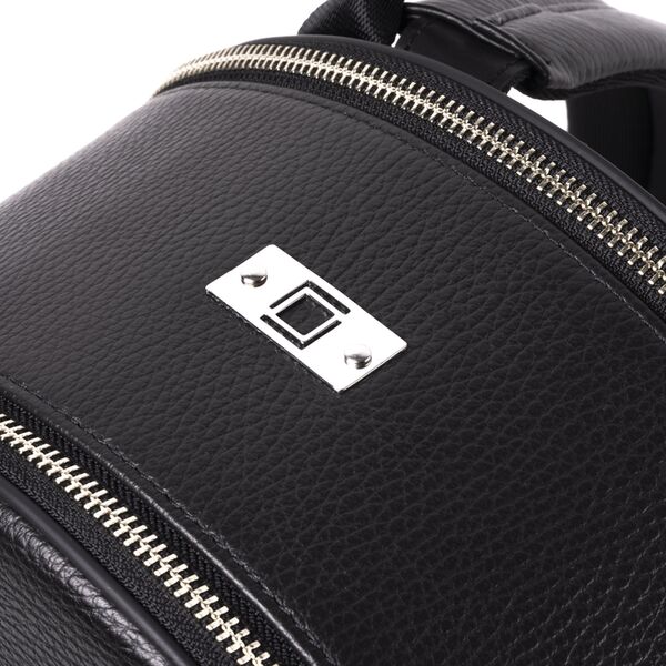 Artisan&Artist ACAM-EX0002  - Leder-Rucksack  schwarz