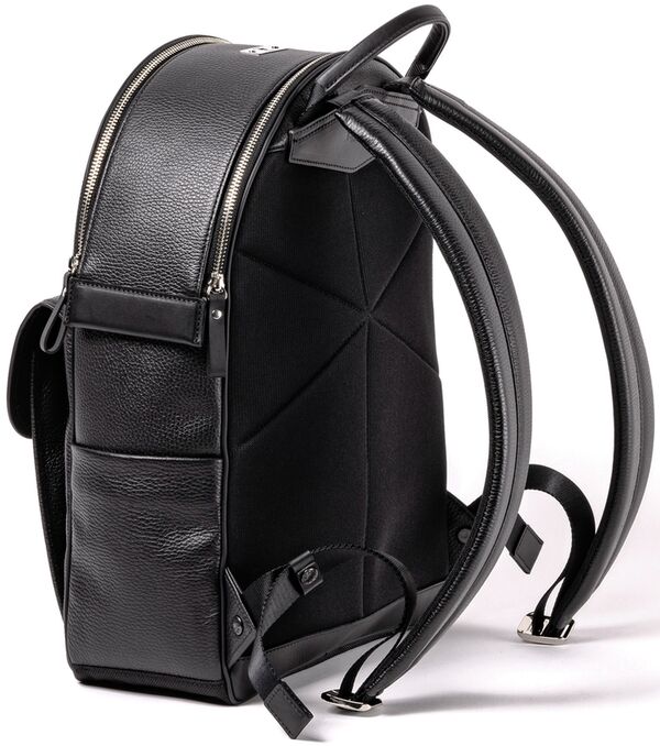Artisan&Artist ACAM-EX0002  - Leder-Rucksack  schwarz