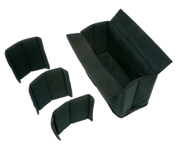 Artisan&Artist Schultertasche A&A ACAM-BS0002, Basalt  schwarz-grau