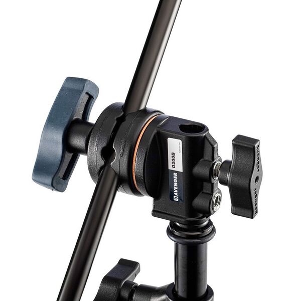 Avenger C-Stativ Turtle Base 40 Zoll Blk 3m Griffkopf, Arm 