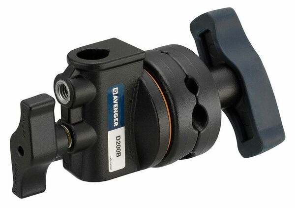 Avenger Avenger Griffkopf mit 16mm Empfänger, T-Knopf  schwarz