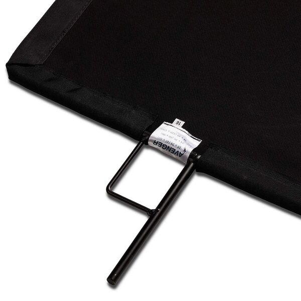 Avenger Solid Black Flag Cover  46x61 cm