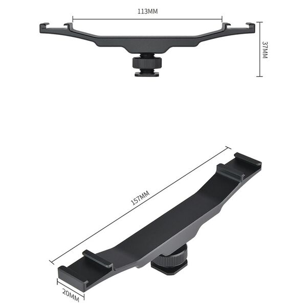 B.I.G. BS-2 Blitz- und Zubehörschiene DUO 