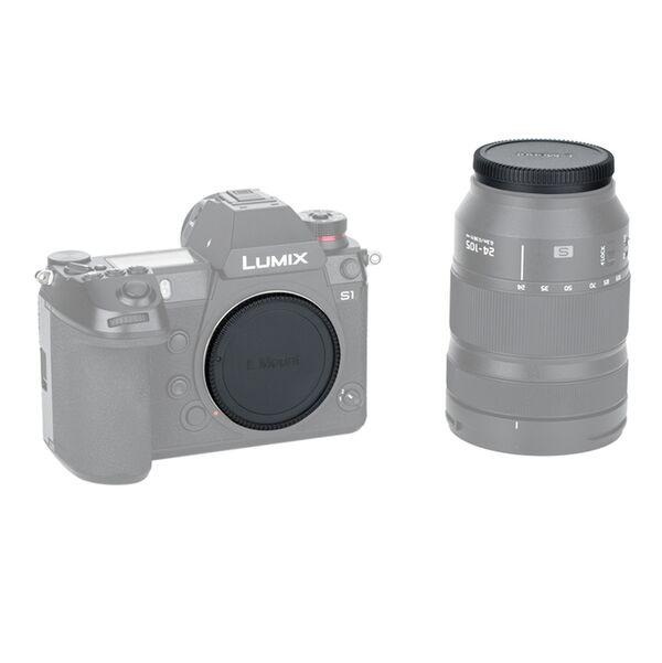 B.I.G. Gehäuse-/Objektivrückdeckel Set  L-Mount