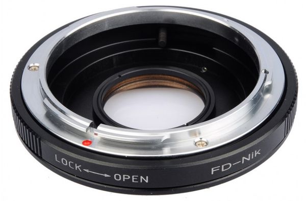 B.I.G. Objektivadapter  Nikon F Canon FD