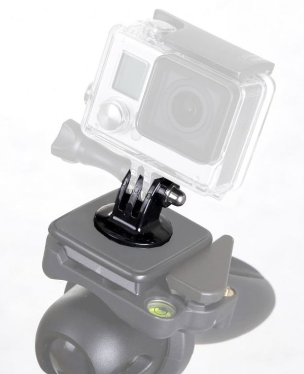 B.I.G. Stativadapter 1/4 Gewinde für GoPro 