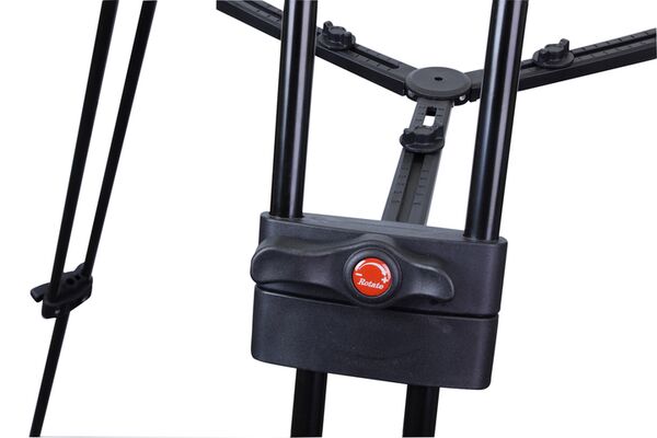 B.I.G. TV-4000 Doppelrohr Videostativ mit Neiger 