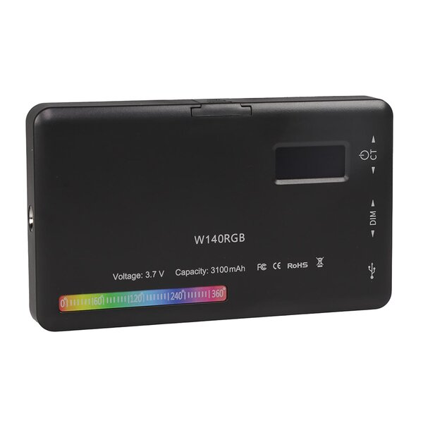 B.I.G. W140 RGB LED-Videoleuchte 