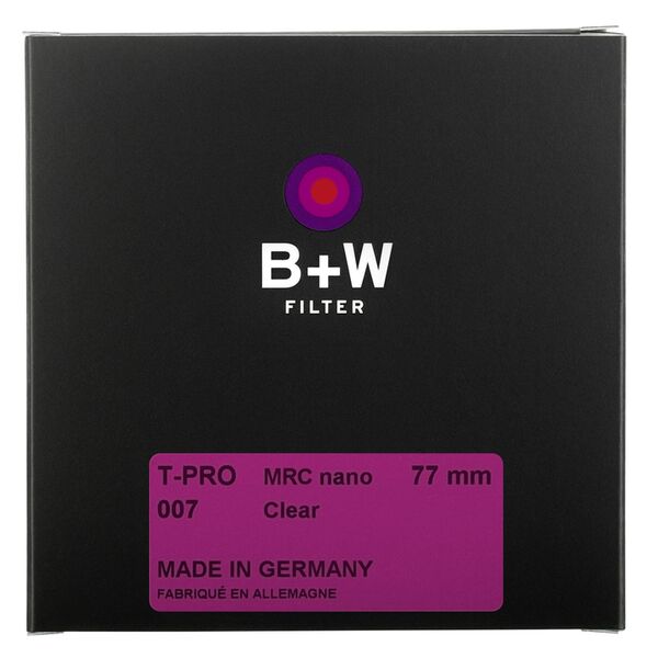 B+W Filter T-Pro Clear MRC 77mm nano 