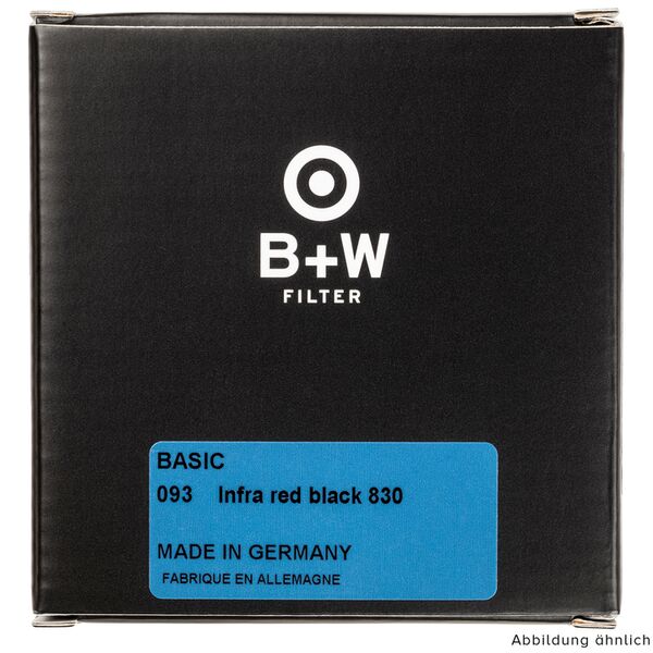 B+W IR SCHWARZROT 830 BASIC  49mm