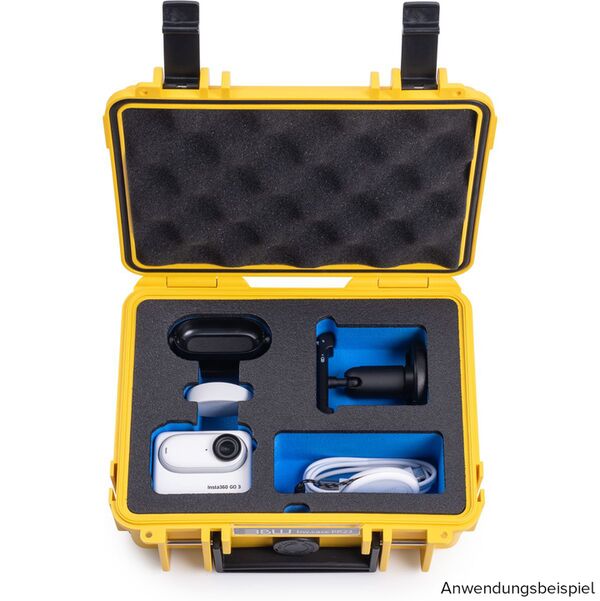 B&W Outdoor.cases Action Case PP.23 Insta360 Go 3  gelb