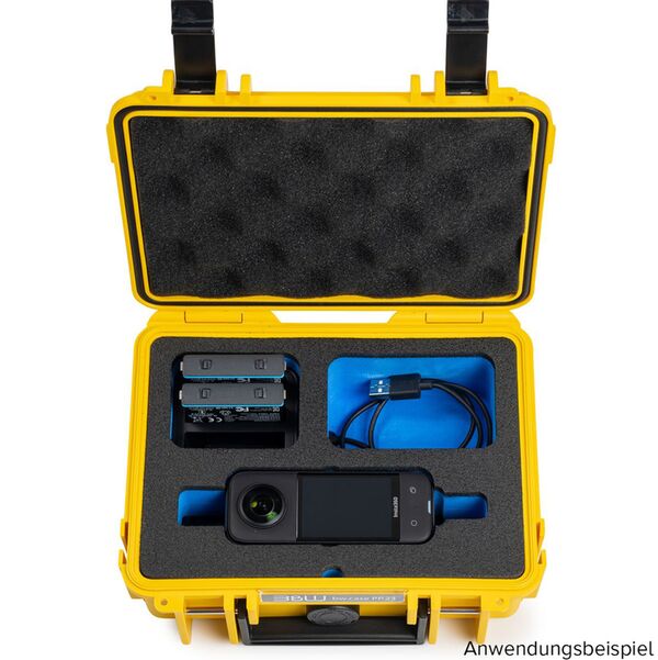 B&W Outdoor.cases Action Case PP.23  Insta360 X3 gelb