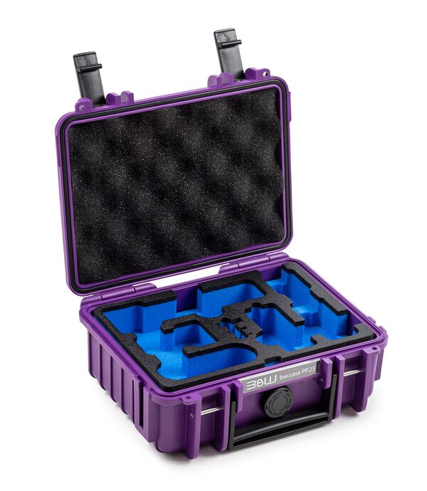 B&W Outdoor.cases DJI Osmo Pocket 3 Creator Combo  lila