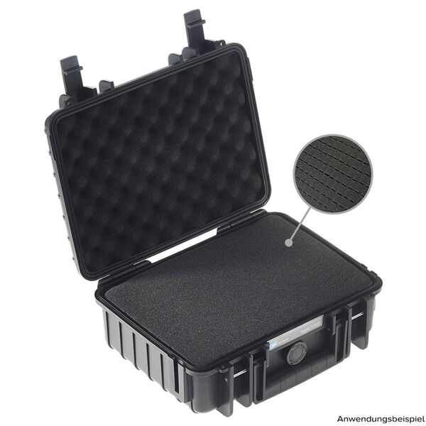 B&W Outdoor.cases Schaumstoff Einlage  Type 1000