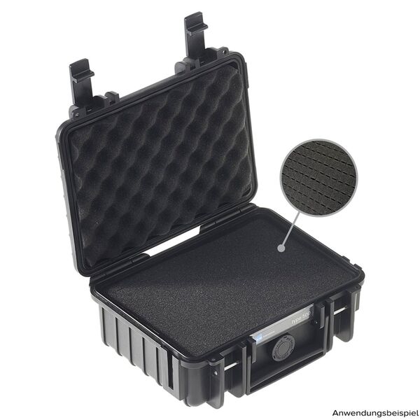 B&W Outdoor.cases Schaumstoff Einlage  Type 500