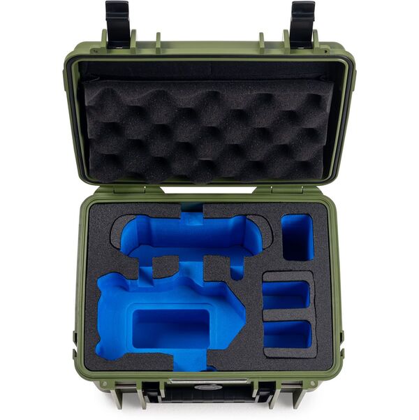 B&W Outdoor.cases Typ 2000  bronze-grün DJI Mini 4 Pro