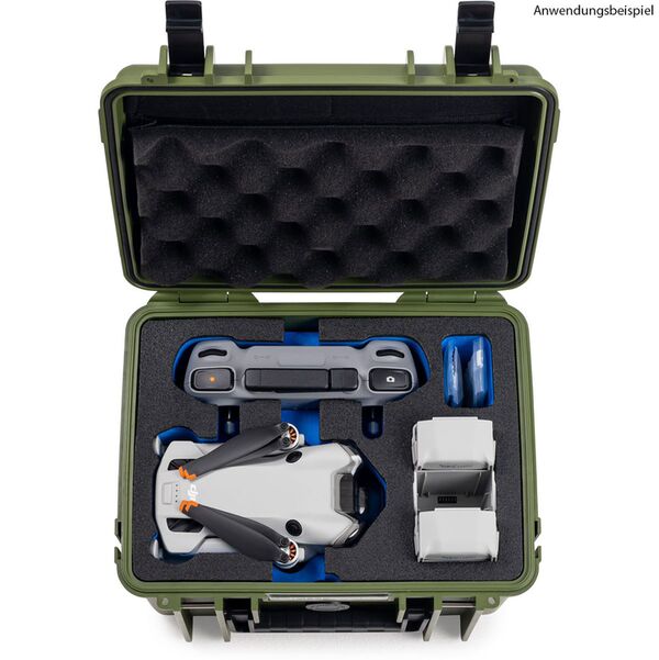 B&W Outdoor.cases Typ 2000  bronze-grün DJI Mini 4 Pro
