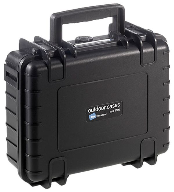 B&W Outdoor.cases Type 1000 (leer)  schwarz