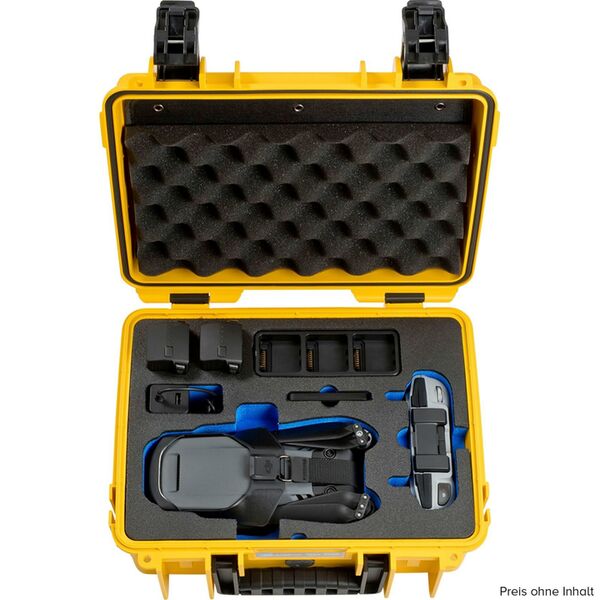 B&W Outdoor.cases Type 3000  gelb DJI Mavic 3 Classic, Pro, Fly More Combo