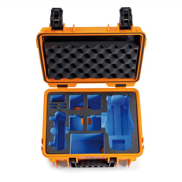 B&W Outdoor.cases Type 3000  orange DJI Mavic 2 (Pro/Zoom), Fly More Kit and ND-F