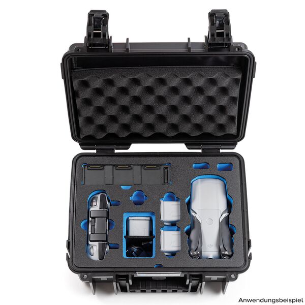 B&W Outdoor.cases Type 3000  für DJI Mavic Air 2(s) Fly More Combo schwarz