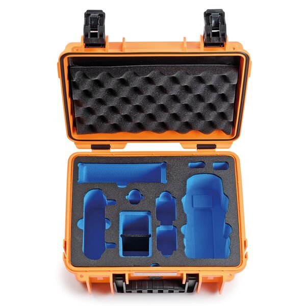 B&W Outdoor.cases Type 3000  für DJI Mavic Air 2(s) Fly More Combo orange
