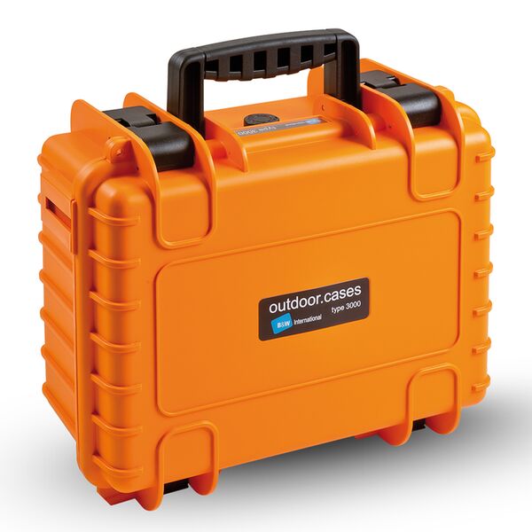 B&W Outdoor.cases Type 3000  für DJI Mavic Air 2(s) Fly More Combo orange