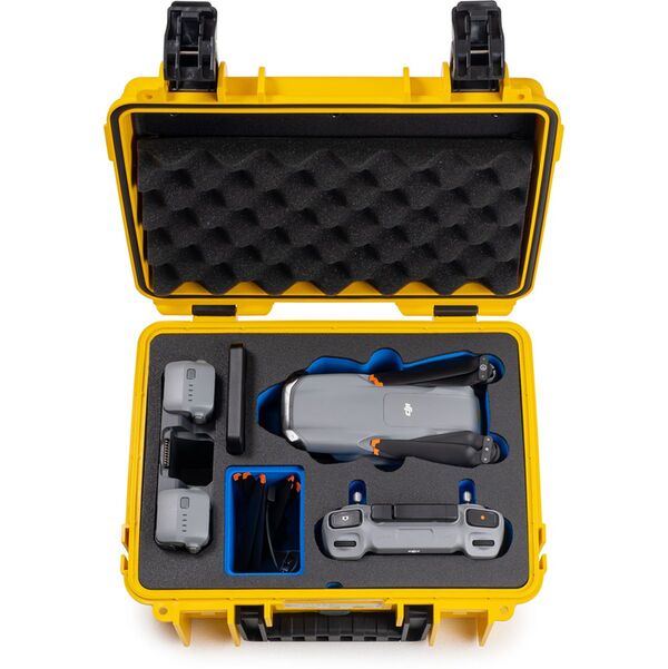 B&W Outdoor.cases Type 3000  gelb DJI Air 3 oder Air 3 Fly More Combo