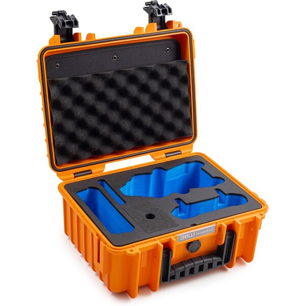 B&W Outdoor.cases Type 3000  orange DJI Air 3 oder Air 3 Fly More Combo