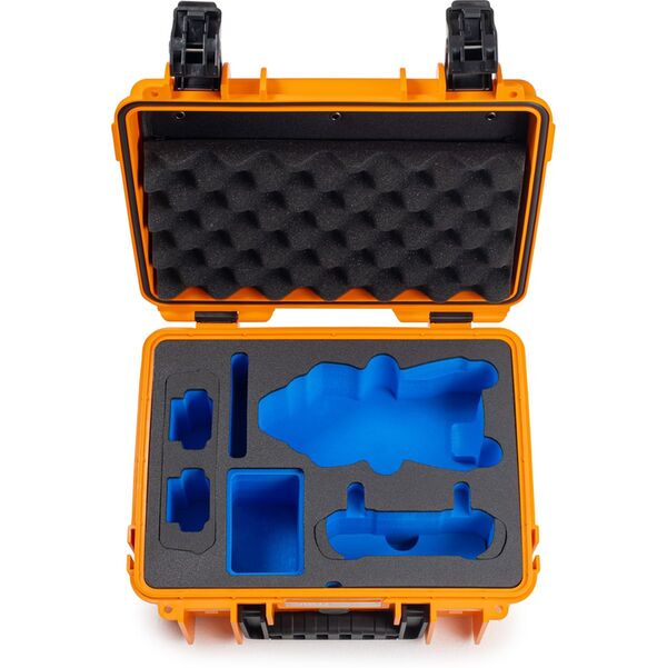 B&W Outdoor.cases Type 3000  orange DJI Air 3 oder Air 3 Fly More Combo