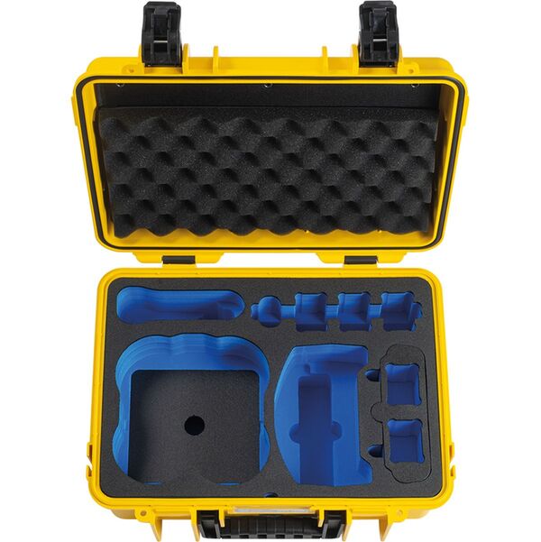 B&W Outdoor.cases Type 4000 für DJI Avata Fly Smart Combo / Pro-View Combo und Fly More Set  gelb