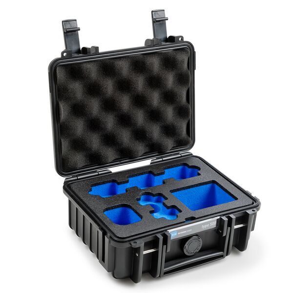 B&W Outdoor.cases Type 500  für DJI Action 2 Power Combo oder DJI Action schwarz