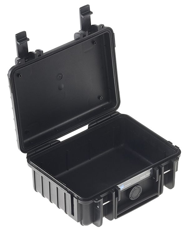 B&W Outdoor.cases Type 500  schwarz leer