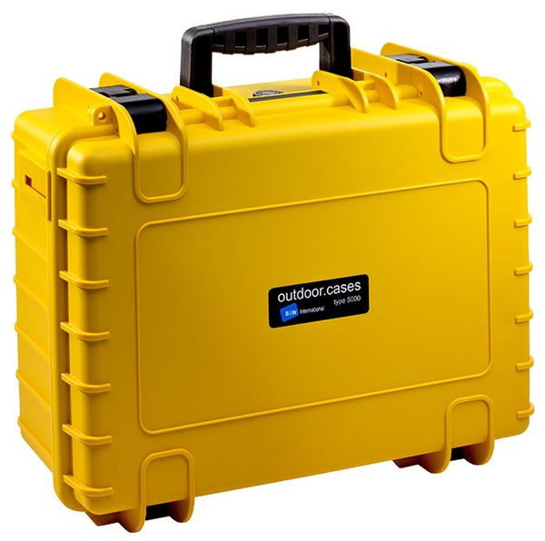 B&W Outdoor.cases Type 5000  gelb leer