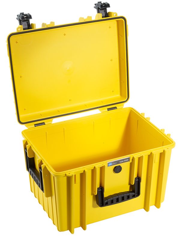 B&W Outdoor.cases Type 5500  gelb Leer