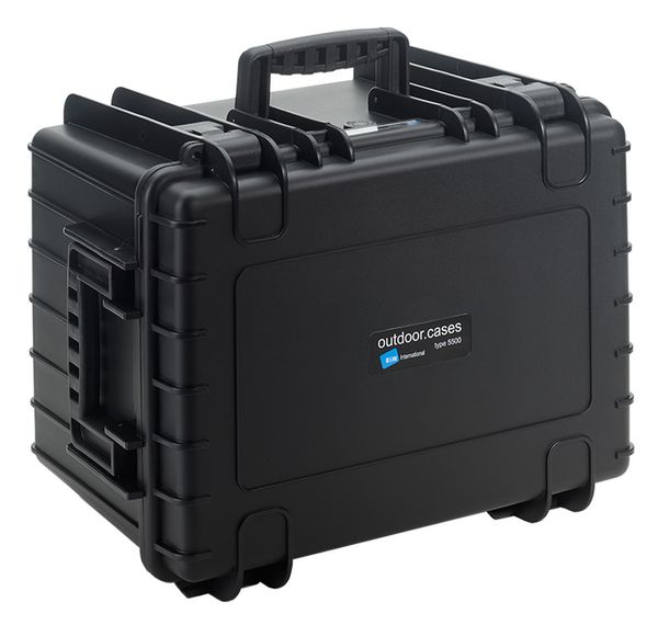 B&W Outdoor.cases Type 5500  schwarz leer