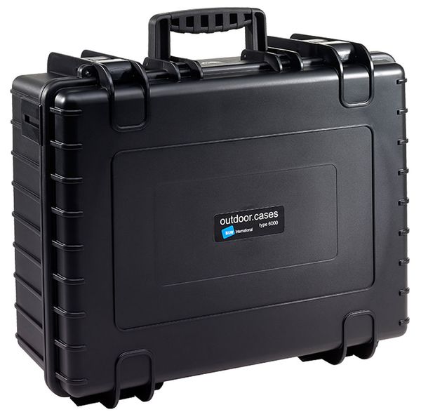 B&W Outdoor.cases Type 6000  schwarz leer