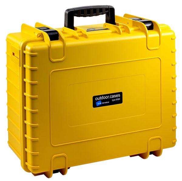 B&W Outdoor.cases Type 6000  gelb variable Facheinteilung (RPD)