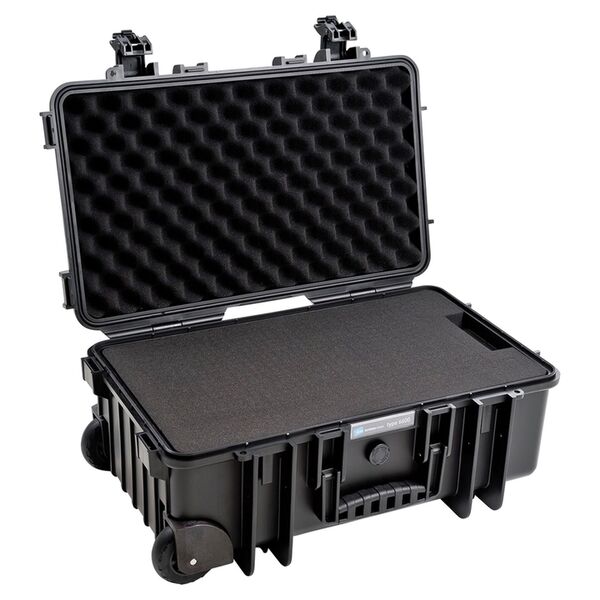 B&W Outdoor.cases Type 6600  Schaumstoff schwarz