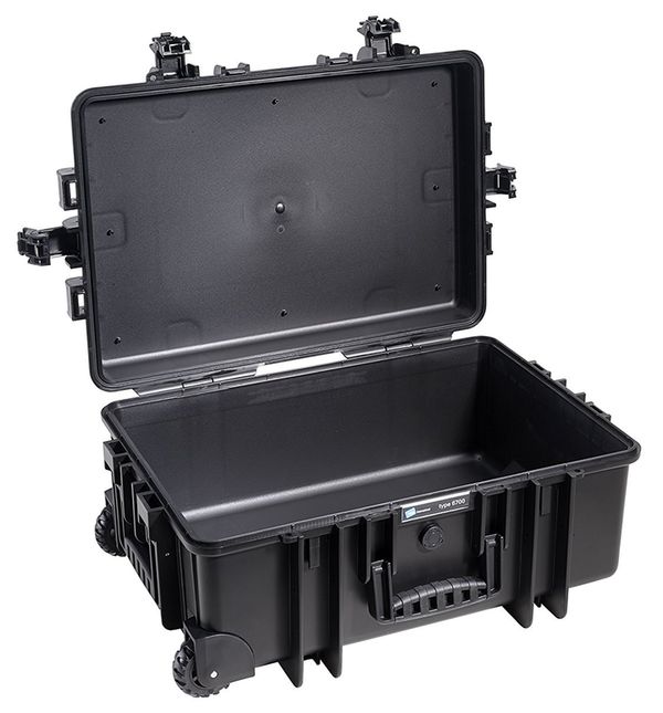 B&W Outdoor.cases Type 6700 (leer)  schwarz